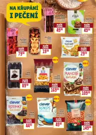 Billa leták týden 44 Strana 12: Clever rozinky sultánky €44,90, Kešu pražené nesolené €169,90