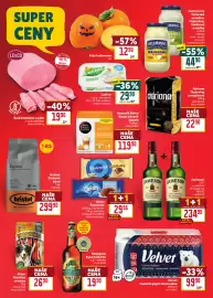Billa leták týden 44 Strana 2: Adriana těstoviny semolinové €22,90, Velvet toaletní papír zimní edice €99,90
