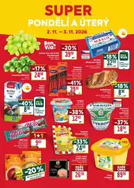 Billa leták týden 44 Strana 34: Kostici €12,90, Kapusta růžičková €24,90