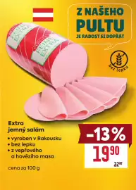 Billa leták týden 44 Strana 7: Berger extra jemný salám €19,90