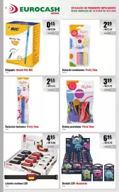 Eurocash gazetka Strona 16: Balony pastelowe: Party Time €3,99, Świeczka fontanna: Party Time €2,55