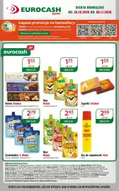 Eurocash gazetka Strona 20: Czekotubka: E. Wedel €2,79, Baton: Roshen €1,55