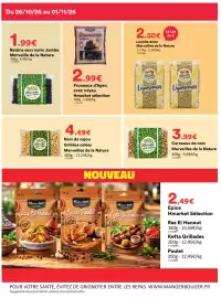 Catalogue Hmarket semaine 44 page 7: Merveilles de la Nature Cerneaux de noix €3,99