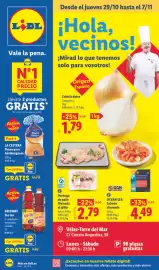 Catálogo Lidl | Apertura Vélez Página 1: Pechuga de pollo fileteada al ajillo €2,79, Ocean Sea Salmón ahumado €4,49
