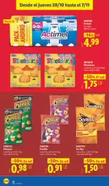 Catálogo Lidl | Apertura Vélez Página 10: Doritos Tex-Mex €1,50, Cheetos Pandilla €0,91