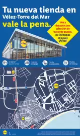 Catálogo Lidl | Apertura Vélez Página 2: Tu nueva tienda en Vélez-Torre del Mar Ven a vale la pena. degustar una selección