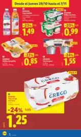 Catálogo Lidl | Apertura Vélez Página 8: Milbona flan de queso €1,55, Milbona natillas con galleta €0,85