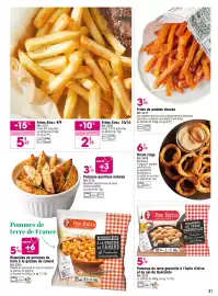 Catalogue Croque Gel page 21: Pom Bistro Rissolées de pommes de terre à la graisse de canard €5,75