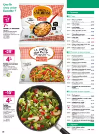 Catalogue Croque Gel page 22: Paysan Breton Poêlée pour poisson €4,83, Poêlée champêtre €4,59