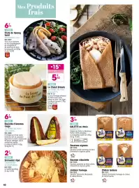 Catalogue Croque Gel page 40: Boulette d'Avesnes rouge €6,50, BOURGAIN & FILS Filets de hareng fumé €6,75
