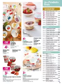 Catalogue Croque Gel page 41: FERME DU TOUT VENT Yaourts aux fruits rouges €3,37, FRAIS 6 YAOURTS AUX FRUITS €4,68