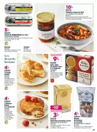 Catalogue Croque Gel page 43: Bourdon Gaufres Fines €9,95, AFCHAIN Bêtises de Cambrai €4,95