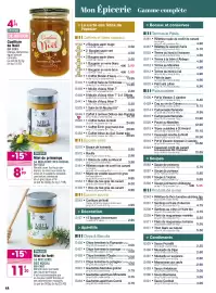 Catalogue Croque Gel page 44: LA MIELLERIE DES KOCIAL Miel de printemps €8,99, LA MIELLERIE DES KOCIAL Miel de forêt €11,20