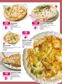 Catalogue Croque Gel page 5: Pizza Tartiflette €5,92, Tourte jambon fromage €5,50