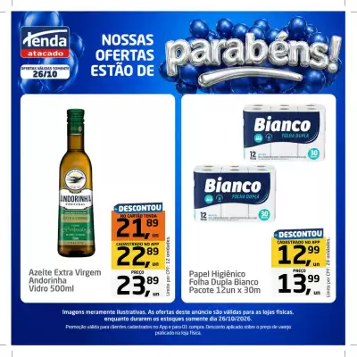 Tenda Atacado (válido até 26-10)