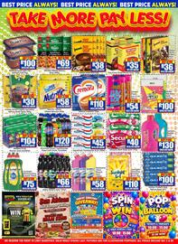 Three Star Cash and Carry catalogue Page 12: Nestle Cremora €110,00, Domestos Thick Bleach Assorted €58,00