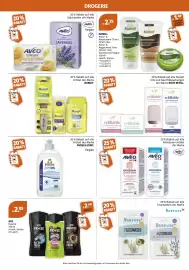 Müller Flugblatt woche 44 Seite 4: Burgit Hornhaut Doppelfeile, AVEO MED Mikrobiom SOS Akut Creme