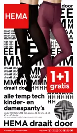 HEMA Flugblatt woche 44 Seite 1: Alle temp tech kinder- en damespanty's