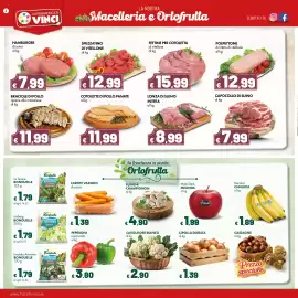 Volantino Supermercati Vinci Pagina 2: Spezzatino di vitellone €12,99, Cotolette di pollo panate €11,99