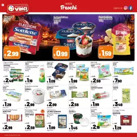 Volantino Supermercati Vinci Pagina 4: Belli Snelli Mozzarella light €2,59