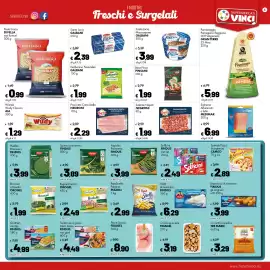 Volantino Supermercati Vinci Pagina 5: Prosciutto Cotto Stella Negroni €2,29, Sofficini Findus €2,49
