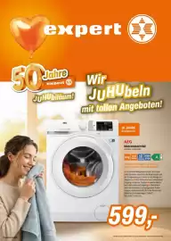 Expert Flugblatt Seite 1: expert 50 Jalure expert Wir JUHUbiläum! JUHUbeln mit tollen Angeboten! AEG 25 10 JAHRE