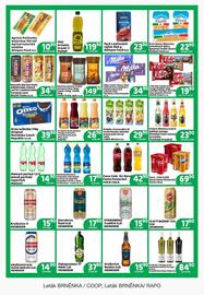 Brněnka leták Strana 4: Starobrno Tradiční €15,90, Heineken Bohém €15,90