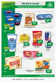 Brněnka leták Strana 1: Lipton jahody & rebarbora €25,90, Saleks stroopwafel caramel €6,90