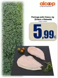 Folleto Super Alcoop semana 44 Página 3: Origen - pechuga pollo fresco €5,99