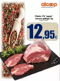 Folleto Super Alcoop semana 44 Página 9: De nuestra tierra - fileton 1ob aguja vacuno gallego €12,95