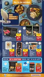 ALDI folder week 45 Pagina 10: ALDI Nu in de winkel VOOR EINDEJAAR ... OF VOOR NU? OURMET до FINEST CUISINE GEVULD