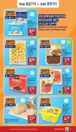 ALDI folder week 45 Pagina 7: ma 02/11 -zat 07/11 GRATIS MET JE APP -600 PTN CUCINA OZZARELLA Geprodanoord in Duitsland mot