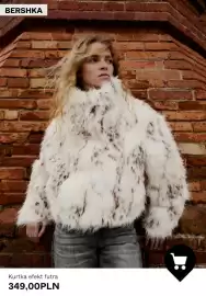 Bershka gazetka tydzień 44 Strona 3: Kurtka efekt futra Bershka €349,00