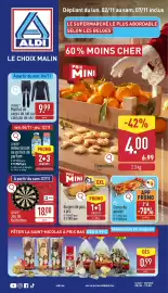 ALDI Dépliant week 45 Pagina 1: A ALDI LE CHOIX MALIN A partir du mer. 04/11 Q Dépliant du lun. 02/11 au sam. 07/11 inclus
