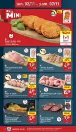 ALDI Dépliant week 45 Pagina 4: PRIX lun. 02/11 - sam. 07/11 MINI XXL Be Pork Burgers de porc, 4 pcs* viande belge de