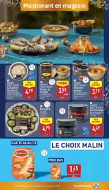 ALDI Dépliant week 45 Pagina 9: Maintenant en magasin MSC PÊCHE DURABLE MSC www.msc.org/fr OURMET gou KREEFTENSOEP BISQUE DE