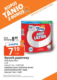E.Leclerc gazetka Strona 32: Ręcznik papierowy Foxy Asso Ultra 2 szt €7,19