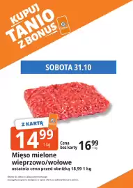 E.Leclerc gazetka Strona 10: Mięso mielone wieprzowo/wołowe €14,99