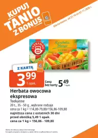 E.Leclerc gazetka Strona 21: Herbata owocowa ekspresowa Teekanne €3,99