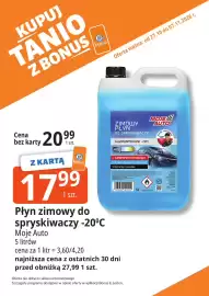 E.Leclerc gazetka Strona 28: Płyn zimowy do spryskiwaczy -20°C Moje Auto €17,99