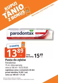 E.Leclerc gazetka Strona 31: Pasta do zębów Parodontax €13,89