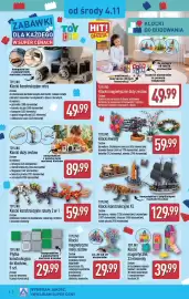ALDI gazetka Strona 4: Płytki konstrukcyjne do klocków €29,99, TOYLINO Klocki konstrukcyjne XL €129,99