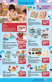 ALDI gazetka Strona 5: Zestaw kuchenny €59,99, TOYLINO Gra dydaktyczna dla dzieci €19,99