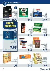 Volantino Talento Professional Store Pagina 16: Nescafé cappuccino €4,79, Caffè KIMBO aroma italiano €4,99