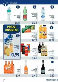 Volantino Talento Professional Store Pagina 19: Vino gewurztraminer Trentino DOC CAVIT €4,89, Birra Heineken €5,34