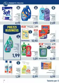 Volantino Talento Professional Store Pagina 23: Asciugoni Regina €1,59, Bicchieri r-pet Aristea €0,79