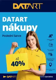 Datart leták Strana 1: DATART DATART nákupy Poslední šance až 40% ►DATART Poradíme a pomůžeme s výběrem Zboží si u nás