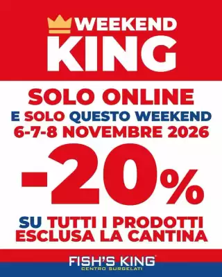 Fish's King (valido fino al 8-11)