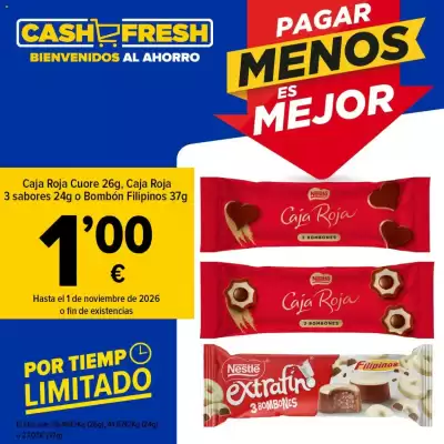 Cash Fresh (válido hasta el 1-11)