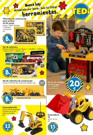 Catálogo TEDi semana 43 Página 12: Construction Set €8,00, Set de vehículos €8,00